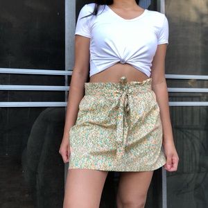 J.Crew Floral Skirt A-Line Skirt